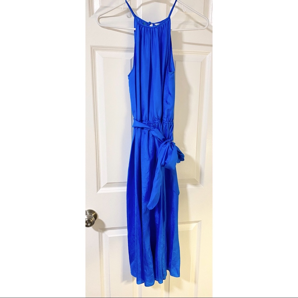Rebecca Taylor 100% silk midi dress - Size 0 (EUC)